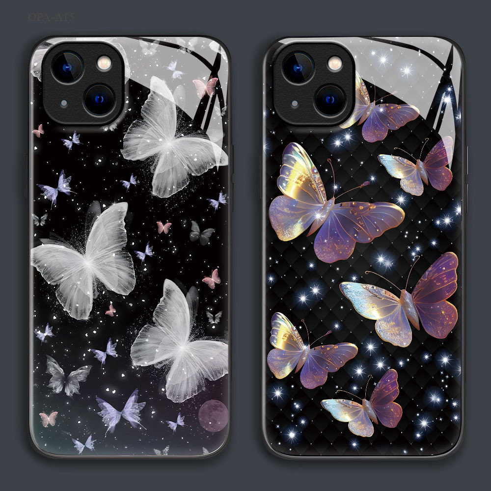 เคส For OPPO A15 A16 A57 A31 A3S A54 A92 A5S A95 A93 A77S A83 A94 A1K A15S A16K A53 A74 A76 A96 A54 A12 2020 4G 5G BLK