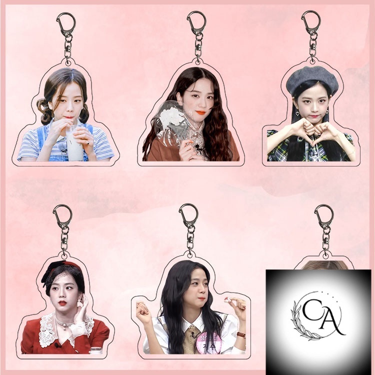พวงกุญแจพิมพ์ลายสมาชิก Kim jisoo jisoo