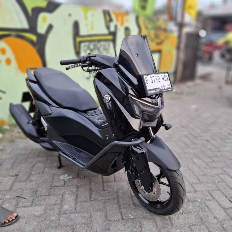 Crashbar NMAX TURBO NEO TECHMAX 2024 2025 Tubular Spotlight Mount