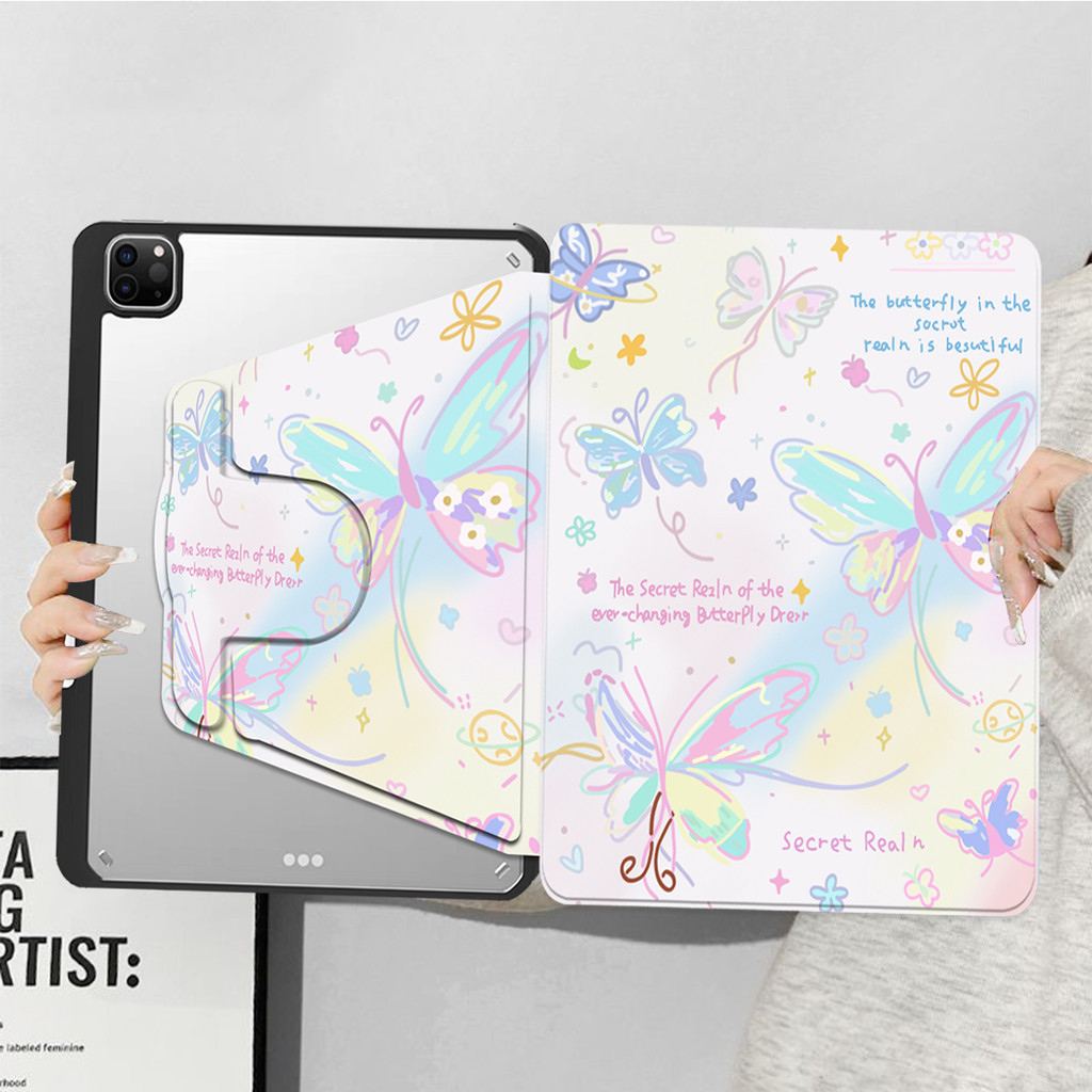 [จัดส่งในกรุงเทพฯ]รูปแบบการ์ตูน ปรับองศาได้ 360°  เคส Honor ลายการ์ตูน Honor Pad V8pro 12.1 X8 pro X9 9 Pad 8 ราคา ถูกที่สุด ดีลบีเคเค แกลเลอรีภาพที่ 9