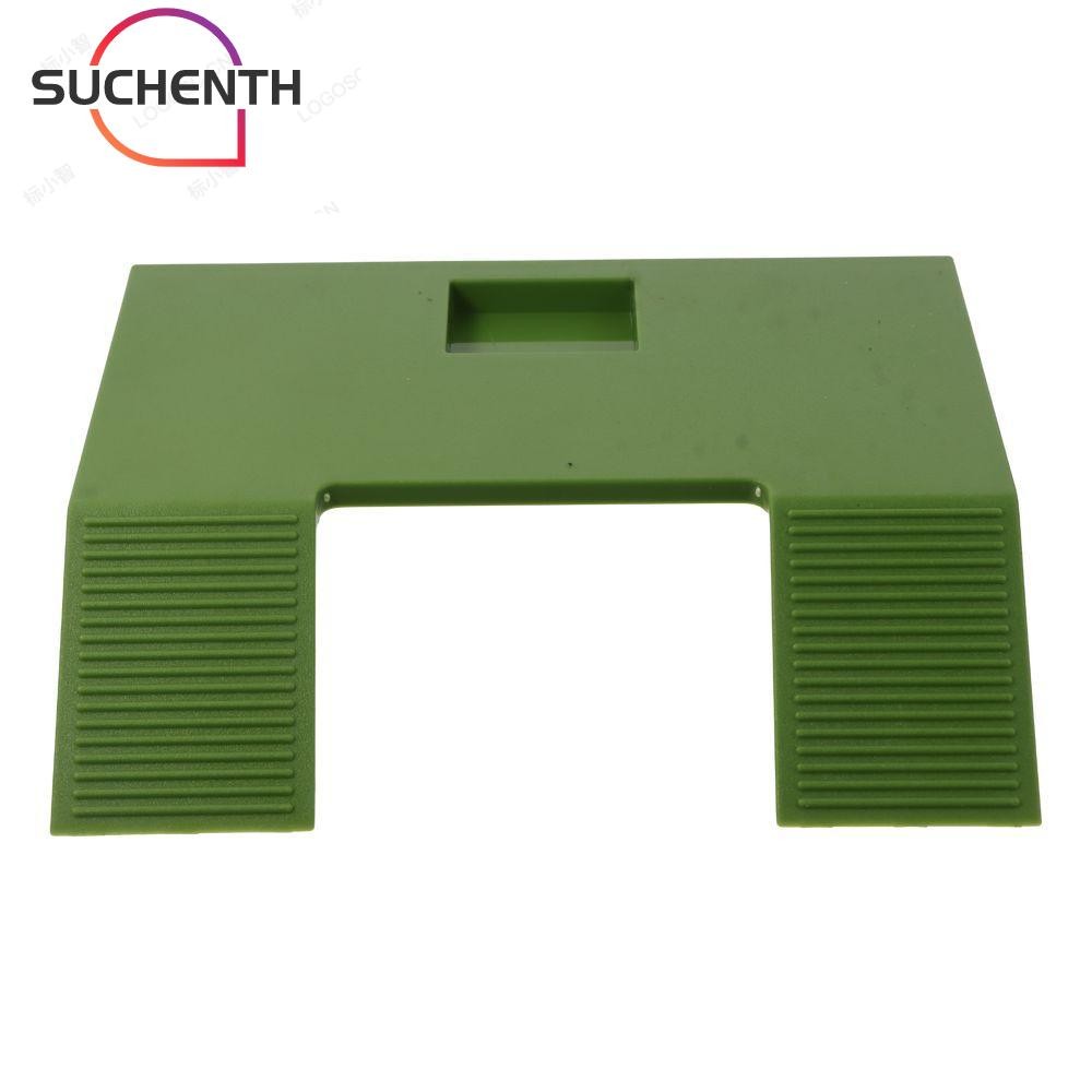 Suchenth เต่าพักผ่อนแพลตฟอร์ม,สีเขียวคู่บันไดเต่า Basking Platform,สําหรับเต่าถัง Aquarium พลาสติกเต่าขนาดเล็ก Dock
