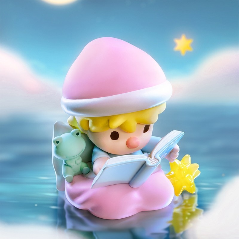 Bubble Mart Little Sweet Beans Bedtime Story Figure Tag Gift