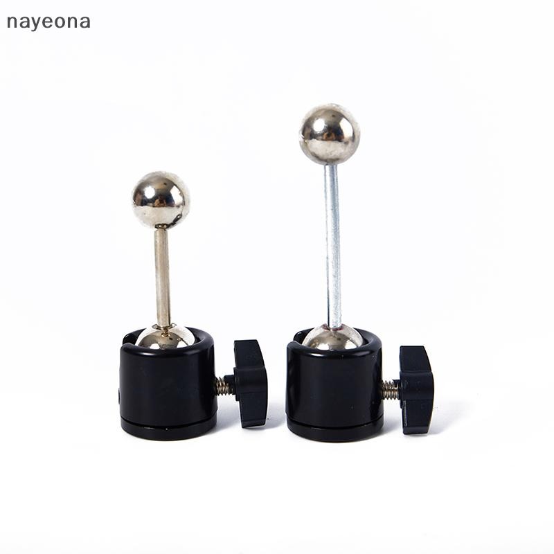 [NAY] 1/4 Double Ball 360 องศา Rotag โลหะขาตั้งกล้อง Mount กล้องอุปกรณ์เสริมโทรศัพท์มือถือ Head Ball Adapter Cradle Ball Head EON
