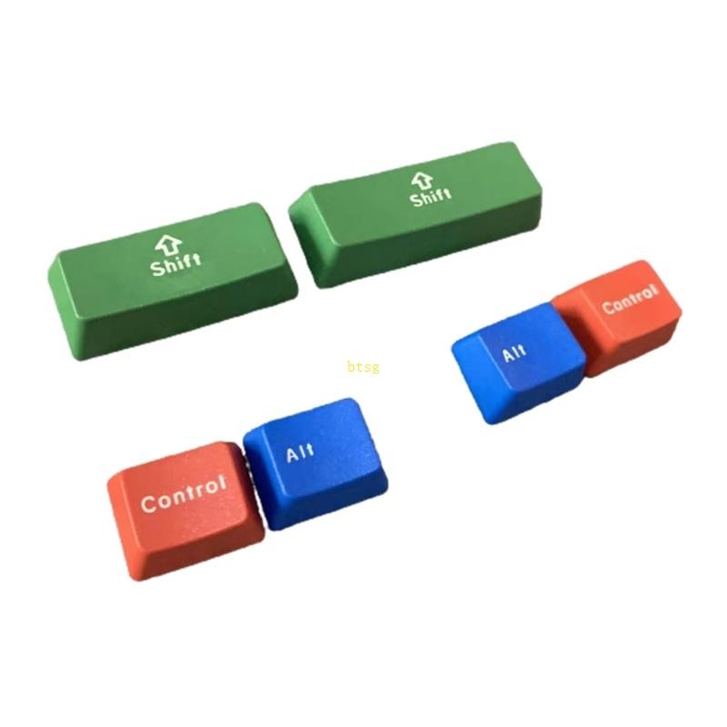 Bt PBT Keycaps 1 25U OEM ความสูง Shift Contrl Keycap สําหรับเล่นเกมคีย์บอร์ด