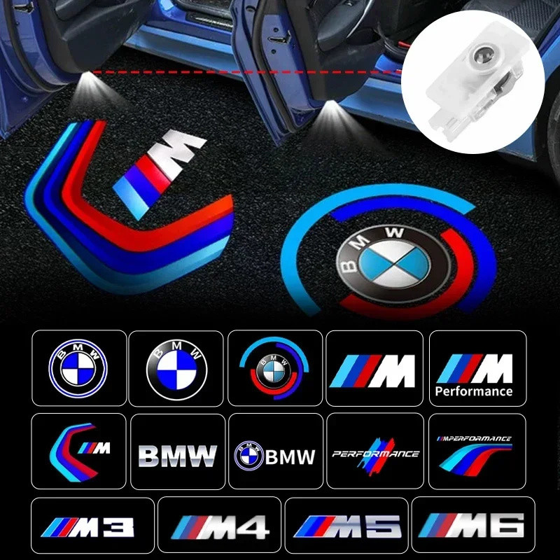 2 ชิ้นไฟ LED รถประตูสําหรับ BMW ใหม่ 3 Series G20 G21 2 4 8 Series G29 Z4 M X7 G07 G02 F44 I3 G28 M8