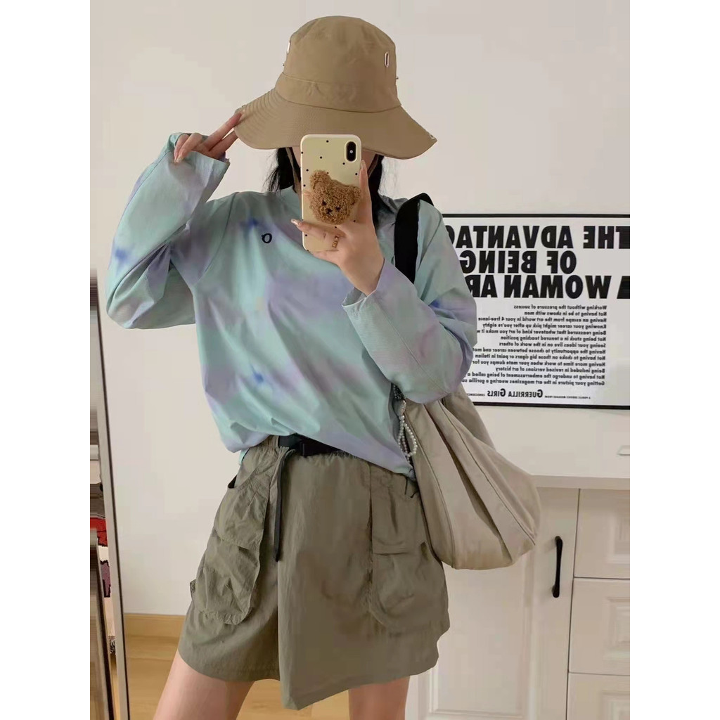 [MTT Outdoor Series] 2025 Autumn Zero Outdoor Sports Tie-Dye Quick-Drying Breathable Round Neck Top