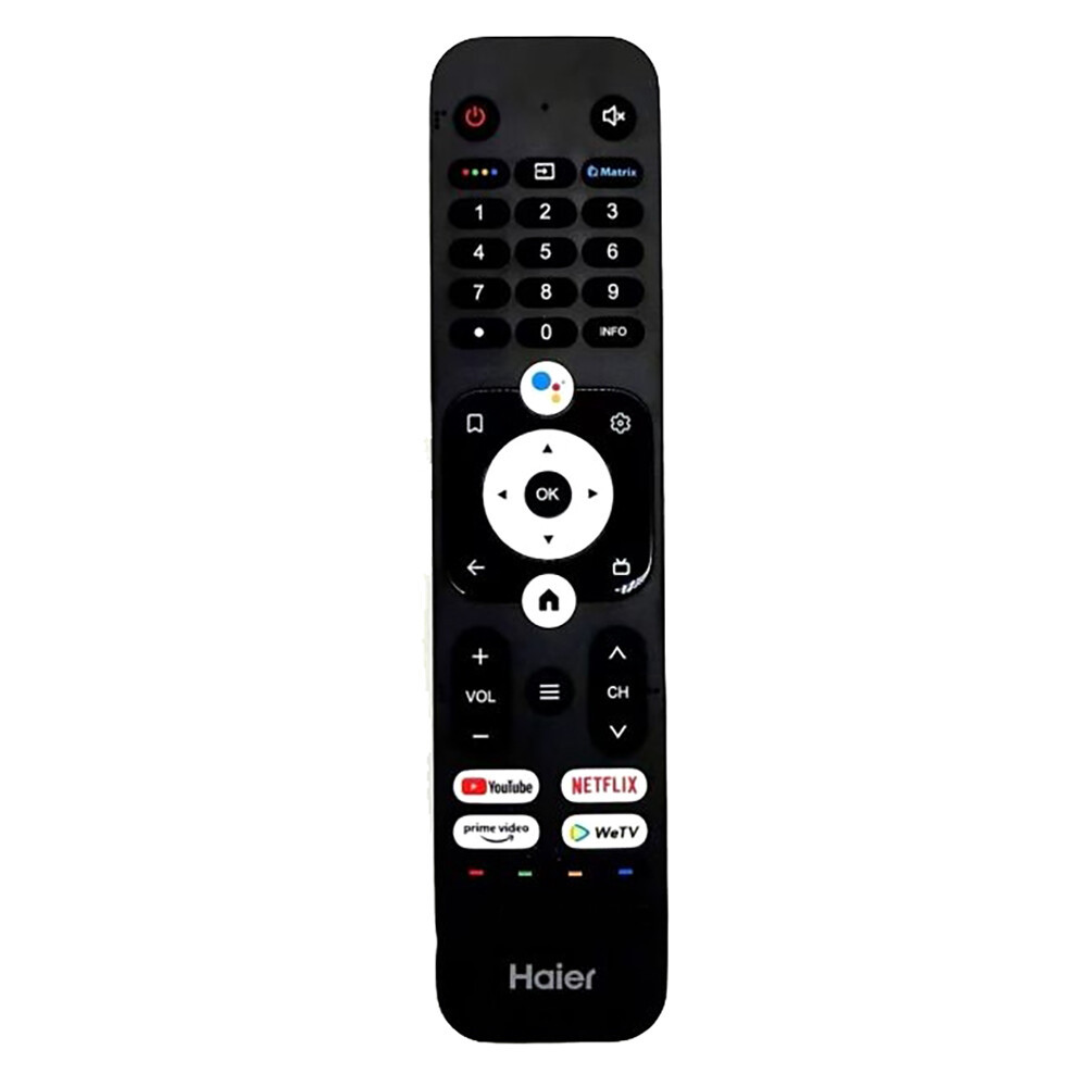ใหม่ HTR-U31W สําหรับ Haier Voice Android TV รีโมทคอนโทรล H43K66UG H50K66UG