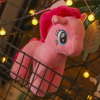 ในสต็อก My Little Pony Series25 ซม./30 ซม./40 ซม.รุ่น Q นั่งตุ๊กตาน่ารัก Twilight Sparkle หมอนเครื่องประดับเด็ก Plush ของเล่นของขวัญวันวาเลนไทน์ Pony Rainbow Plush Soft