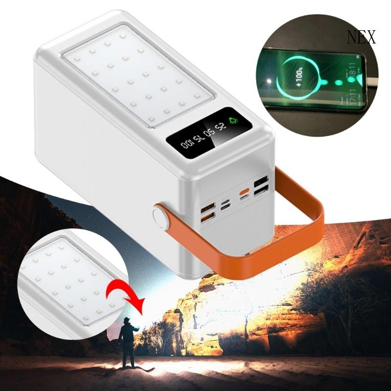 NEX DIY 35-Slot 18650 เคสเฉพาะฟังก์ชั่นไฟฉาย LED สําหรับการผจญภัยกลางแจ้ง