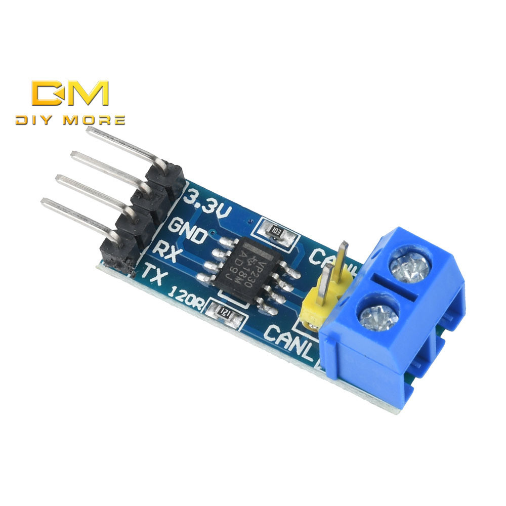 DIYMORE DC 3-3.6V SN65HVD230DR VP230 โมดูล CAN Transceiver โมดูลการสื่อสารสําหรับมอเตอร์/UPS ควบคุม