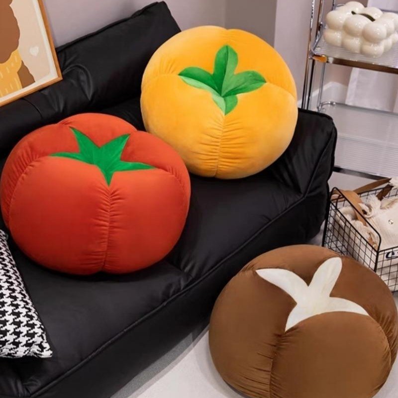หมอนอิง เบาะรองนั่ง หมอนโซฟา 25cm 45cm หมอนมะเขือเทศ หมอนตุ๊กตา นุ่มสบาย น่ารักมาก ของตกแต่งบ้าน - รูปที่ 7