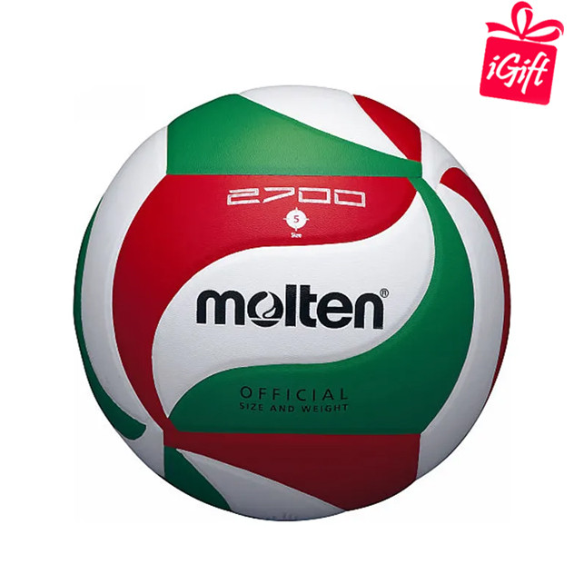 Molten Volleyball V4M2700/VM2700 (Size4/5) หนังสังเคราะห์ FREE BALL PUMP NEEDLE