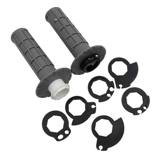 MAGICIAN 1 คู่รถจักรยานยนต์ Universal Grips, 7/8 "22 มม.Snap-on Cam Hand Grip, ทนทานพร้อมฟังก์ชั่นล็อคตัวเอง Lock-on Handlebar Grips สําหรับ KTM CRF SXF EXC Motocross Dirt Bike