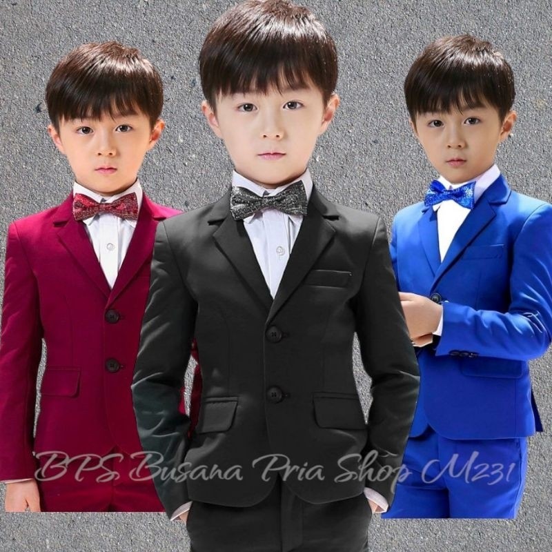 KATUN DELI STORE BPS BRUPOL ชุดเด็ก 3-13 ปี + กางเกงOuterwear Blazer Jaz Jazz Jass Bruno Hugo Ribbon