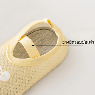 Berma Baby รองเท้าตาข่ายแรกเกิด นองเท้าเด็ก นิ่ม ระบายอากาศ รองเท้ารัดส้นหัดเดิน ฤดูร้อน