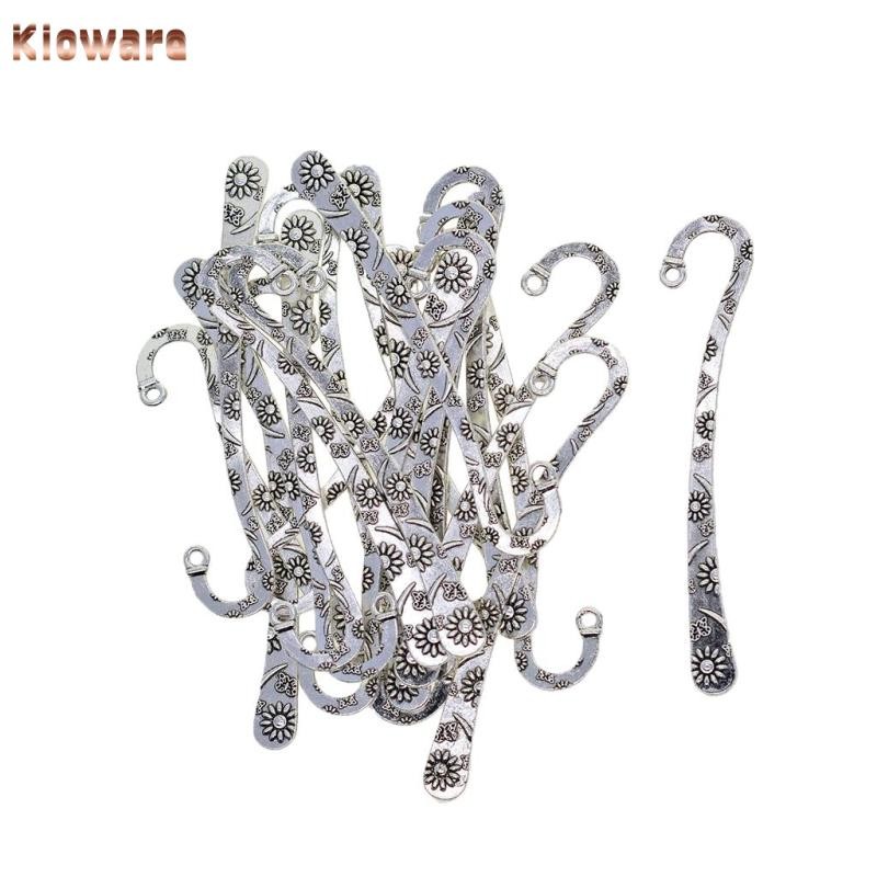 [Kloware] คั่นหนังสือโลหะแบบโทนทิเบต พร้อมดีไซน์ Beading Hook จำนวน 20 ชิ้น