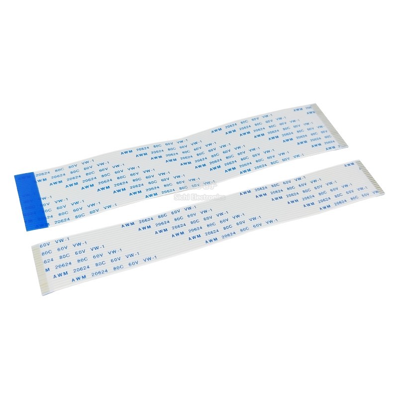 ((10 ชิ้น) FFC/FPC แบนยืดหยุ่นแบนยืดหยุ่นสายแบน 4/8/10/16/20/40P 5/10/15/20 ซม.1.0 มม.ทิศทางเดียวย้อนกลับ