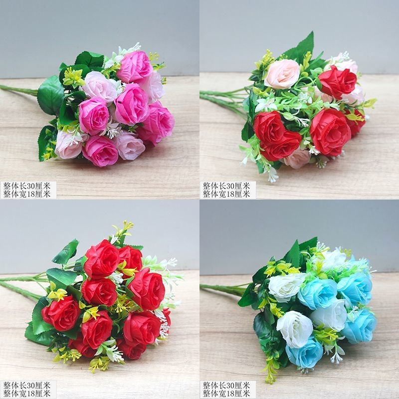 Premium Selection#Hot-Selling Artificial Flowers Fake Flowers Rose Flowers Decorative Dried Flowers 