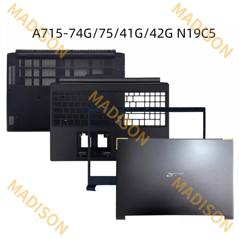 แล็ปท็อปใหม่สำหรับ Acer Aspire 7 A715-42 Acer A715-42G A715-41G n19c5 ฝาหลัง lcd/กรอบ/ฝาบน/ฝาล่าง A7