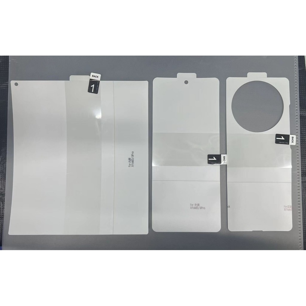 3in1 Hydrogel ฟิล์มสําหรับ Vivo X Fold5 พับ 5 X Fold3 Pro ป้องกันหน้าจอสําหรับ Vivo X Fold3 Fold5 ป้