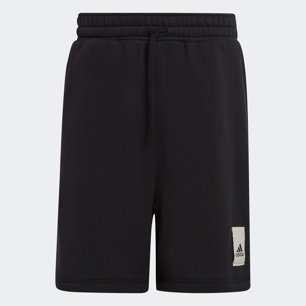 Lifestyle Lounge Fleece Shorts ผู้ชาย สีดํา IA9357