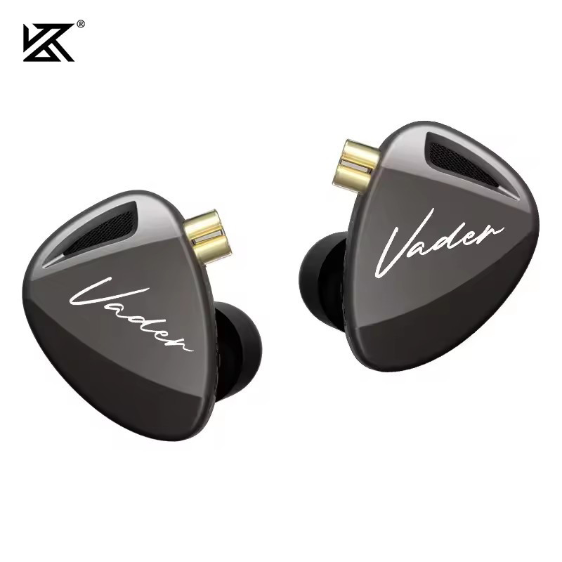 KZ Vader Triple-Driver Dynamic HIFI หูฟังชนิดใส่ในหูชุดหูฟังเกมเพลง Monitor หูฟัง KZ Castor D-FI ZVX