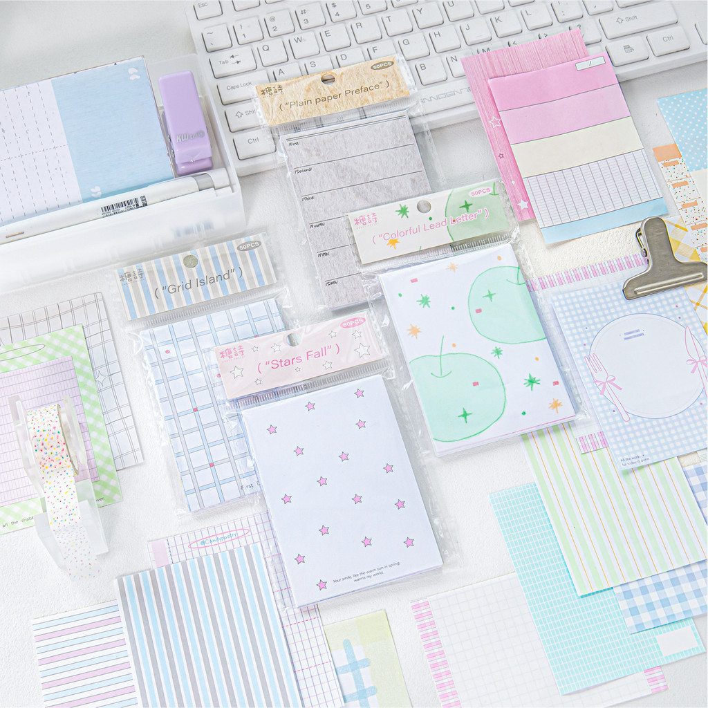 [HARU] Pure Love Series M5 Deco Paper Journalingสมุดภาพ Journal kit Motif Paper