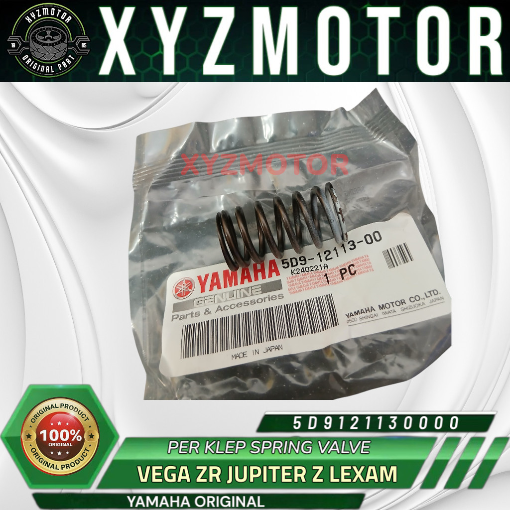 SPRING VALVE VEGA ZR JUPITER Z LEXAM YAMAHA 5D9-12113-0000