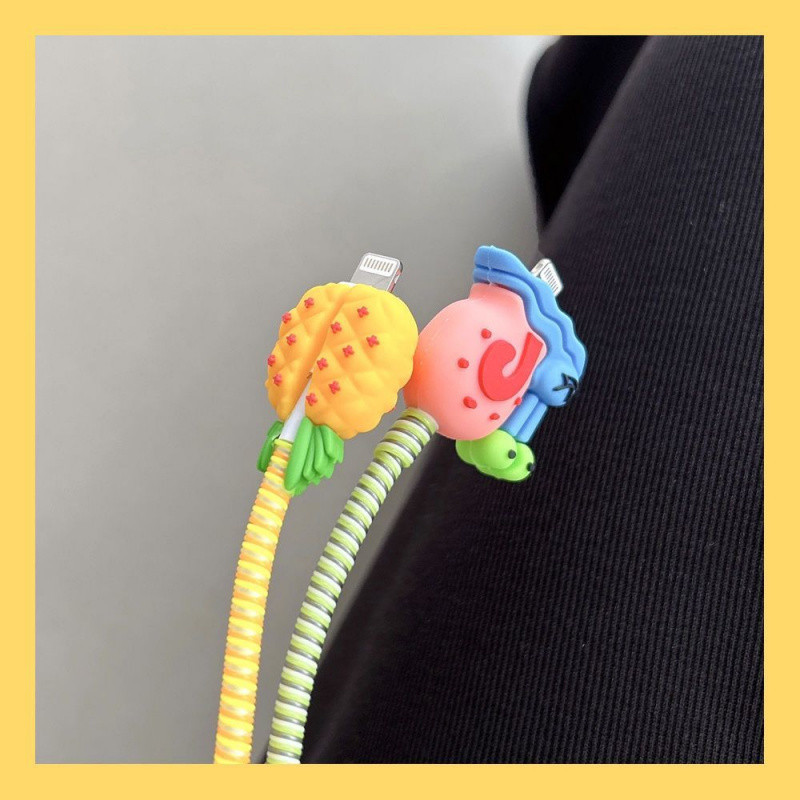 Pineapple House Gary 20W สายเคเบิลข้อมูลฝาครอบป้องกันเหมาะสําหรับ 16/15promax Anti Drop Soft Shell 14/13/12 ราคา ถูกที่สุด ดีลบีเคเค แกลเลอรีภาพที่ 7