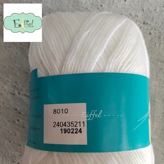 {8010-8210} ไหมพรมวีนัส เส้นเล็ก 4พลาย 420หลา (น้ำหนัก 90-95กรัม) ขนาดเส้นประมาณ 1.5 มิล ไหมถักโครเชต์ 4ply