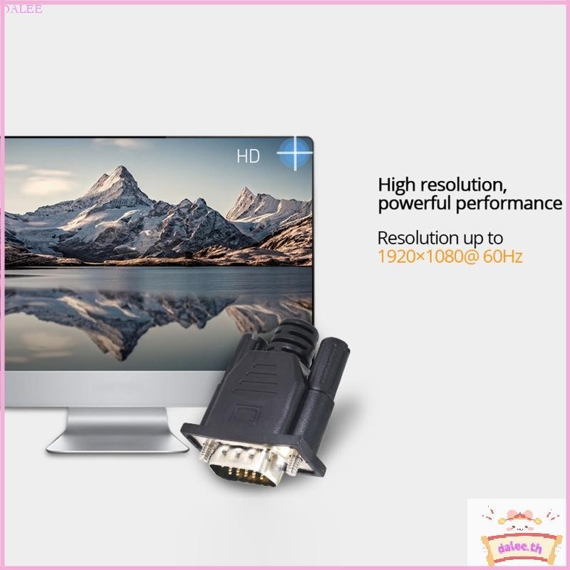 VGA Virtual Display Adapter Male Dummy Plug EDID Headless  Emulator LockWil