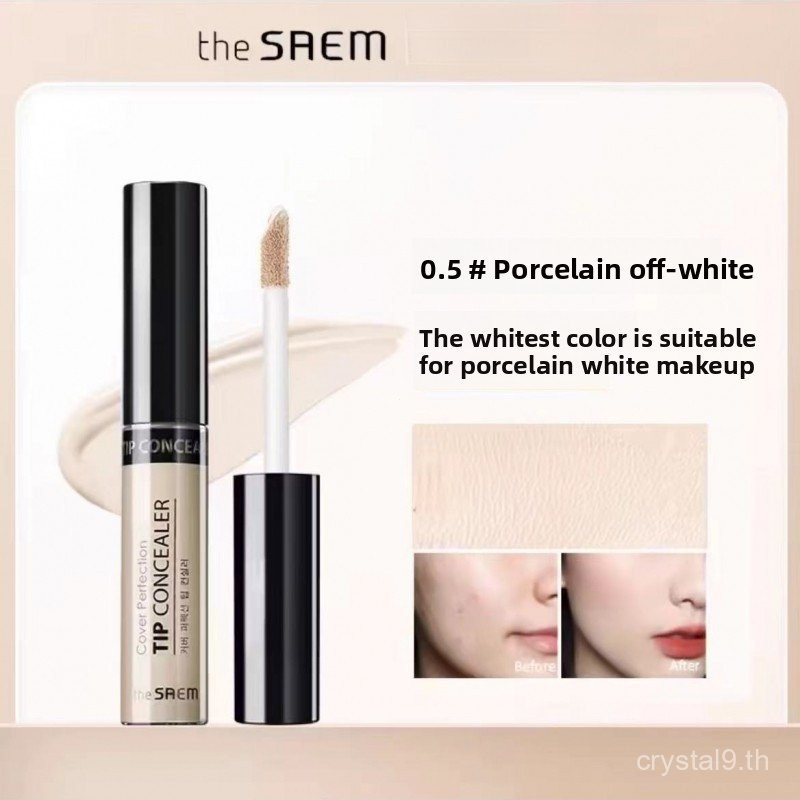 The Saem Face คอนซีลเลอร์ Facial Spot และสิวพิมพ์หน้ากาก Lasting Paste ปากกา Brightening Liquid High
