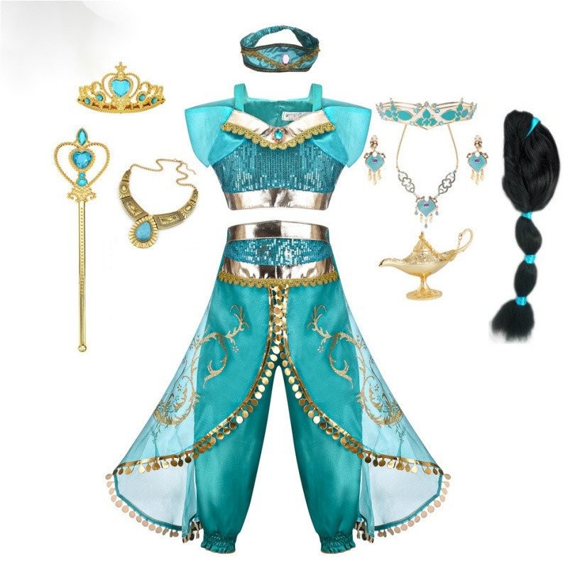 ชุดคอสเพลย์เจ้าหญิงจัสมิน ธีมอะลาดิน สำหรับHALOWEEN ESV