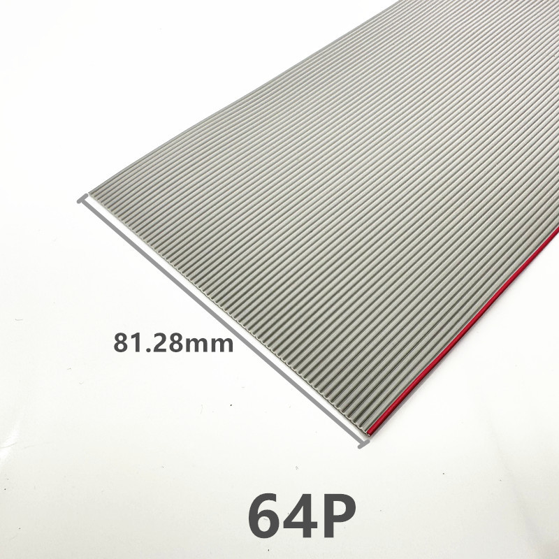 UL2651 สายแบนสีเทา 1.27 มม. Pitch FC สีเทา JTAG Display Flat Cable 10P14P16P40P