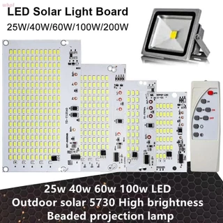 WKPFR893 1 ชิ้นไฟ LED, แสงสีขาว SMD5730 แผงแหล่งกําเนิดแสง, พร้อมรีโมทคอนโทรล 25/40/60/100 วัตต์ความสว่างสูงรีโมทคอนโทรล Floodlight