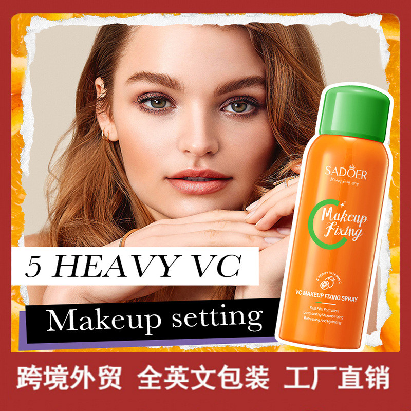 SADOER 5 Heavy VC Makeup Setting Spray Refreshing Makeup Setting Contouring Makeup Setting Spray