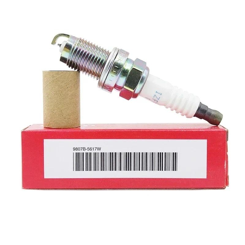 4/6PCS 9807B-5617W IZFR6K-11 คุณภาพสูงหัวเทียนสําหรับ Honda Accord Acura RL TL RSX TSX Civic CRV องค