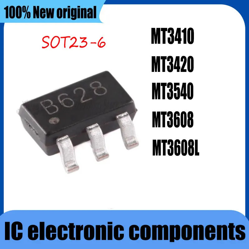 1-5PCS MT3410 MT3420 MT3540 MT3608 MT3608L SOT23-6 Boost ชิปแปลง