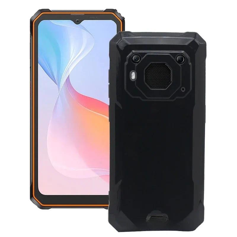 เคสโทรศัพท์ซิลิโคนอ่อนนุ่มสําหรับ Blackview BV6200 Pro เคสโทรศัพท์ TPU เคสใสสีดําสําหรับ Blackview B
