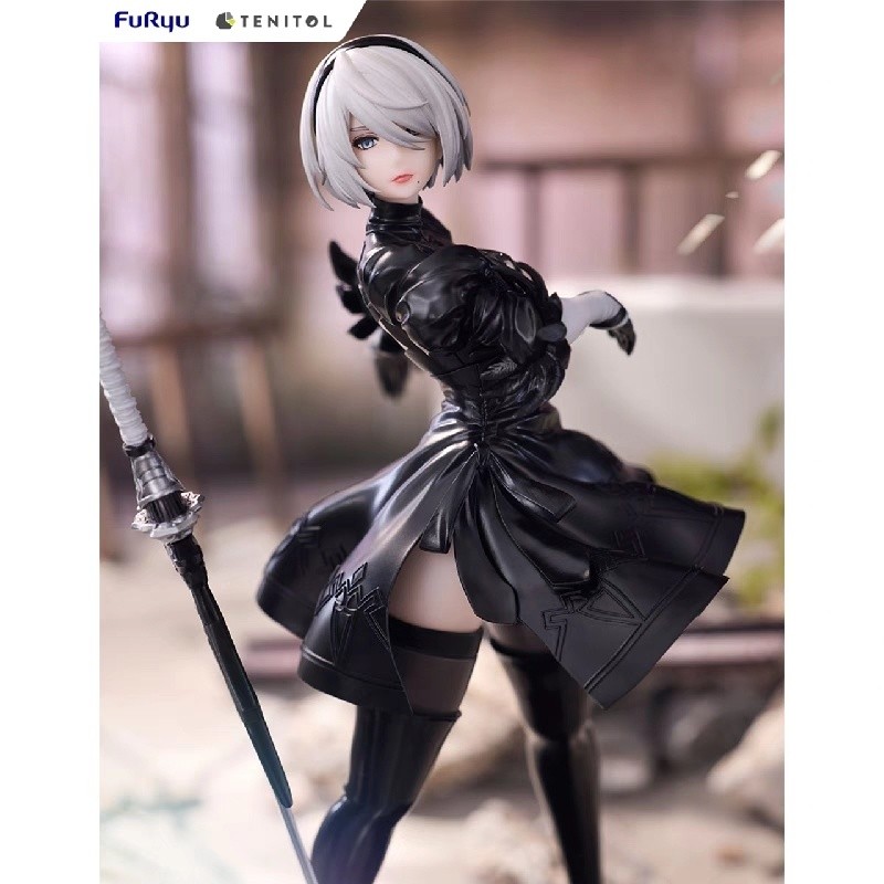 ของแท้พร้อมสต็อก FuRyu TENITOL Neil Mechanical Era Yorha No. ฟิกเกอร์ 2 B Type