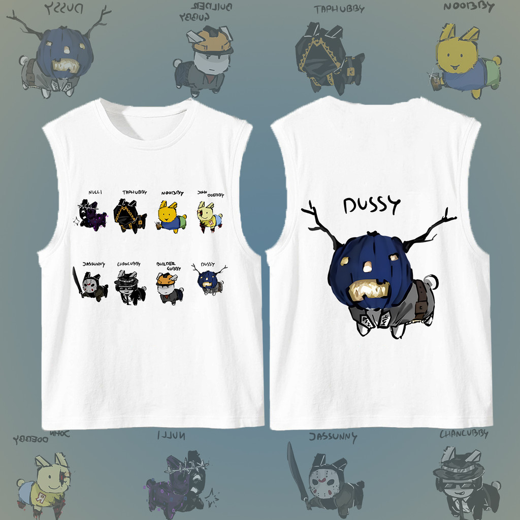 Baju c00lkidd, Shedletsky Blame John, Gubby,Forsaken Two Time, 1x1x1x1, 007n7 Roblox – , Unisex Tee 