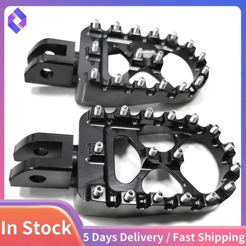 แป้นเหยียบเท้าสไตล์ MX ด้านหน้าสําหรับ Fat Bob FXFBS 114 FXFB 107 Softail