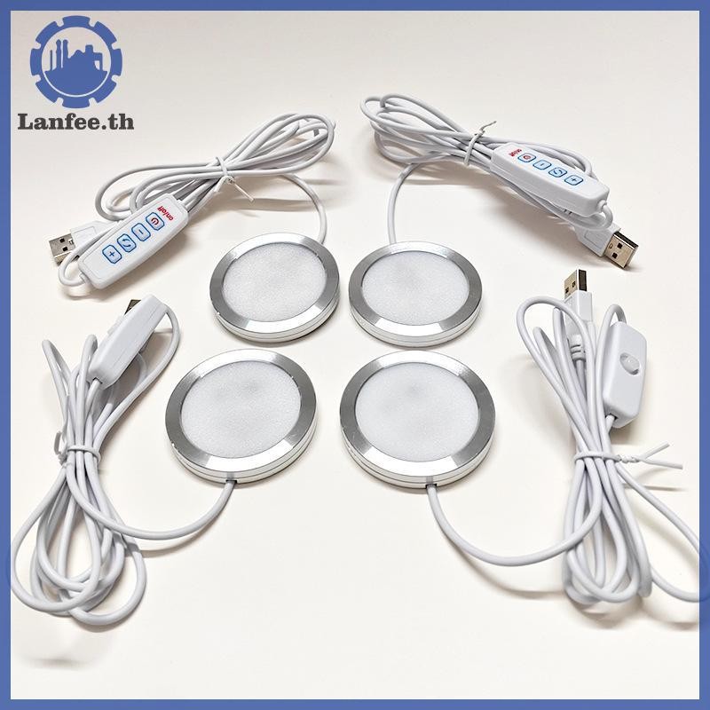 NFE USB Circular Wltra-thin อลูมิเนียม 5V 3D เครื่องพิมพ์อุปกรณ์เสริมไฟ Led อะไหล่ DIY รุ่น Warm White/Multicoour N