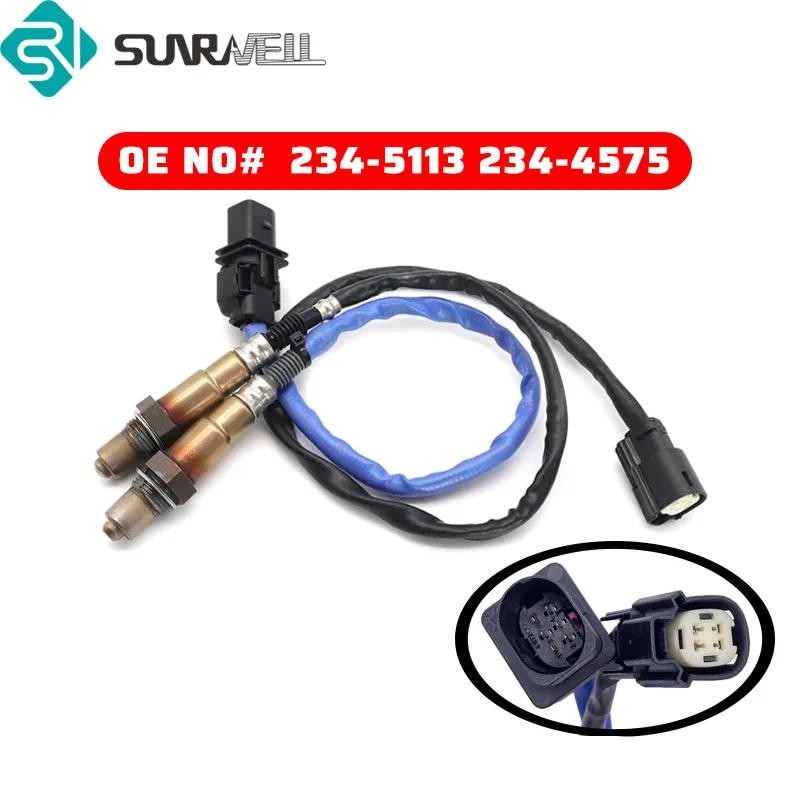 2PCS ต้นน้ํา + Downstream เซนเซอร์ออกซิเจน 234-4575 234-5113 สําหรับ Ford Focus 2012-2014 Fusion 201