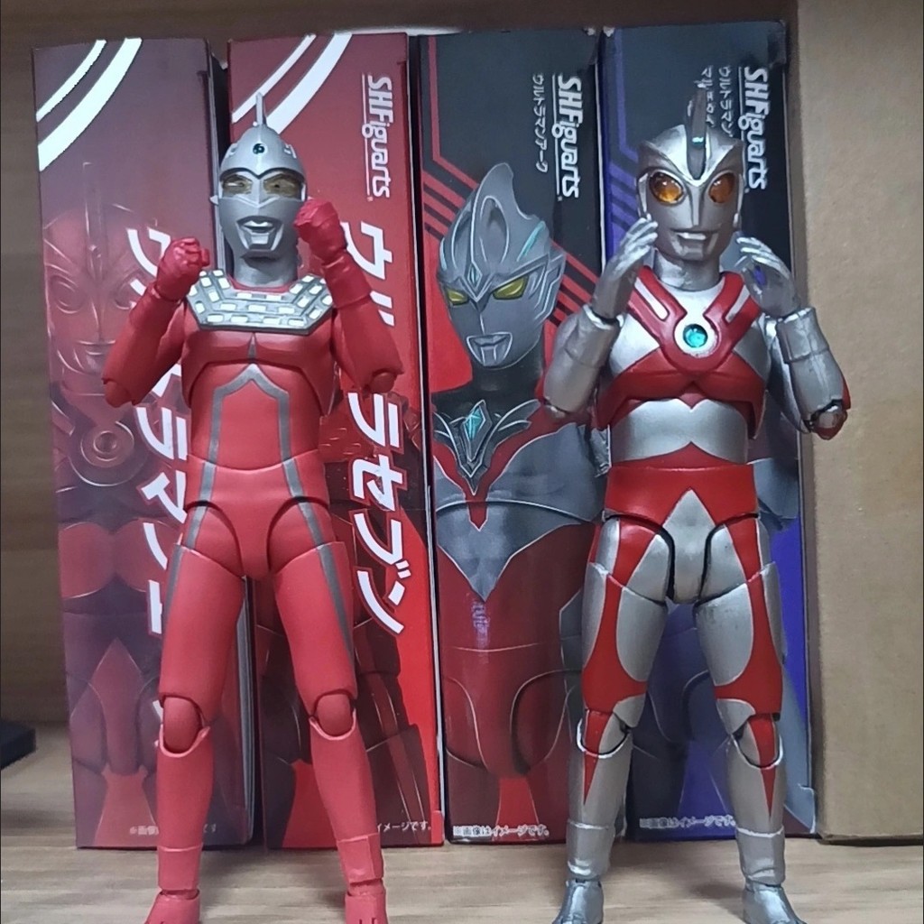 Leo Factory SHF Ultraman รูป Showa Ultraman Six Brothers ACE Ace ตุ๊กตาโมเดลเคลื่อนย้ายได้