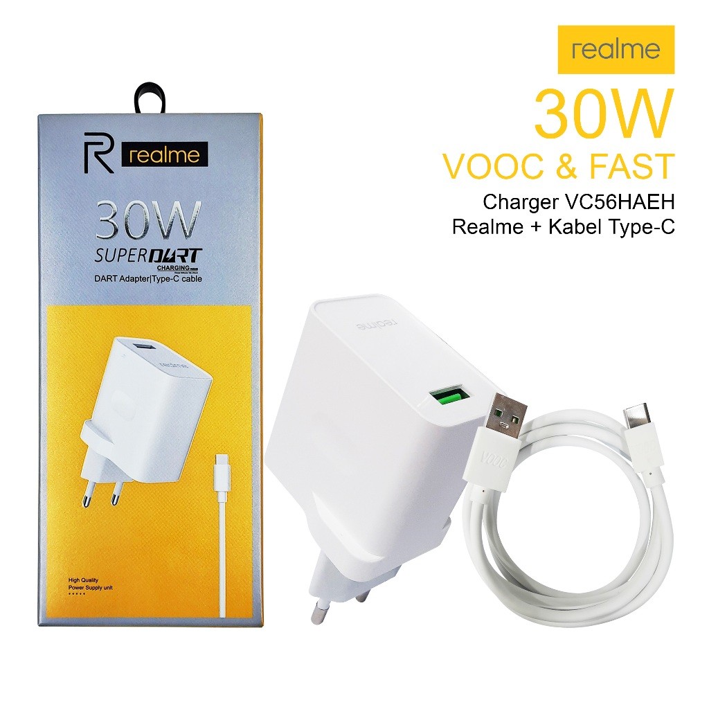 REALME OPPO FAST CHARGING VOOC 3A VC56HAEH ORIGINAL 99 CHARGER + สาย MICRO