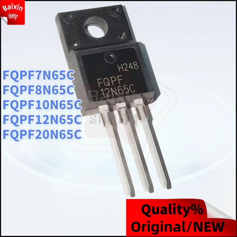 1-5PCS FQPF7N65C FQPF7N65 FQPF8N65C FQPF10N65C FQPF10N65 FQPF12N65C FieldPF12N65FQPF12N65FQPF12N65FQ
