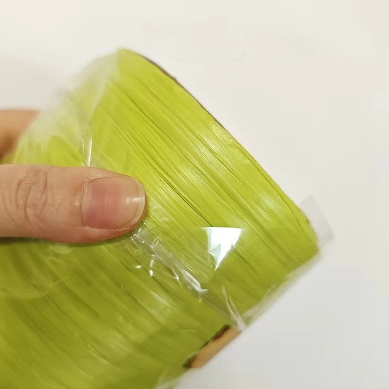 600M มือทอ Raffia เส้นด้ายฟางโครเชต์ด้ายสําหรับ DIY รูปที่ 4