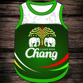 เสื้อหมาแมว ลายเบียร์สุดเท่ ใส่แล้วหล่อทุกสนามเดินเล่น