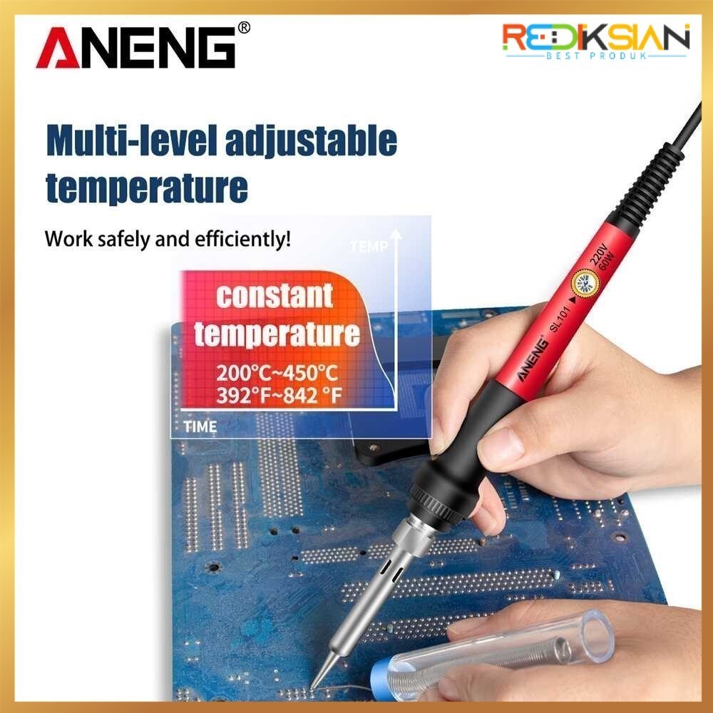 ANENG หัวแร้งไฟฟ้าปรับอุณหภูมิได้ 60W - SL101